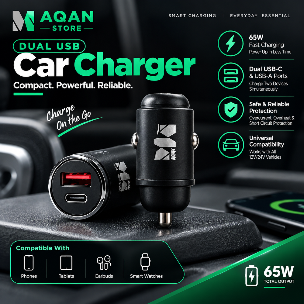 Nippon Dual USB Car Charger
